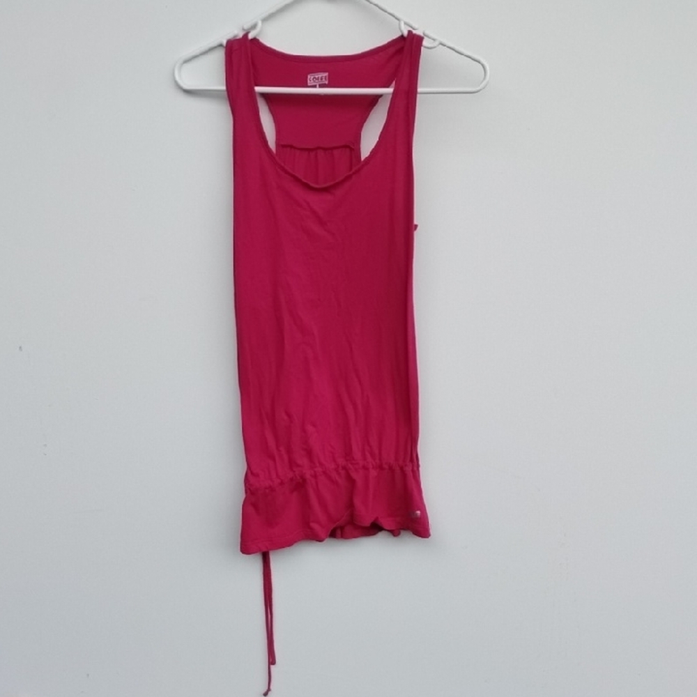 Soffe Women's Vibrant Pink Tank Top